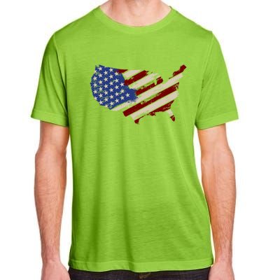 American Usa Gift Adult ChromaSoft Performance T-Shirt