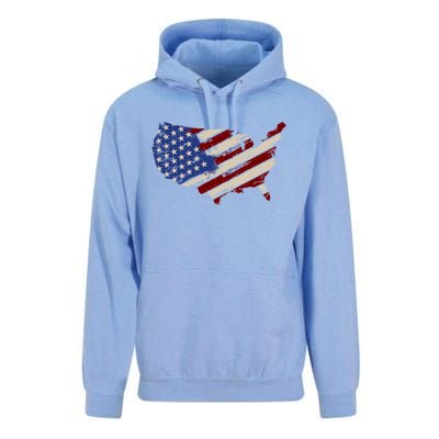 American Usa Gift Unisex Surf Hoodie