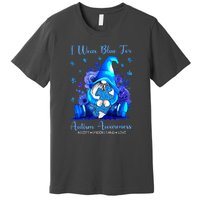 Accept Understand Gnome I Wear Blue For Autism Awareness Gift Premium T-Shirt