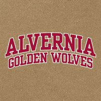 Alvernia University Golden Wolves Cotton Canvas Backpack