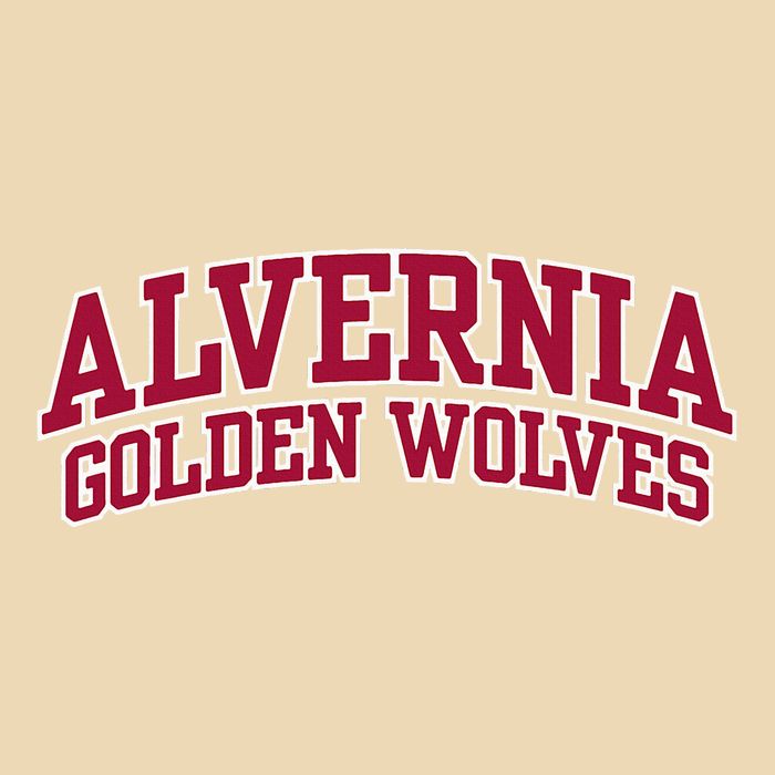 Alvernia University Golden Wolves Zip Tote Bag