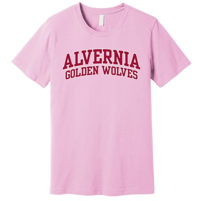 Alvernia University Golden Wolves Premium T-Shirt