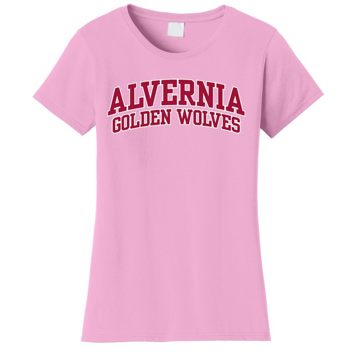 Alvernia University Golden Wolves Women's T-Shirt