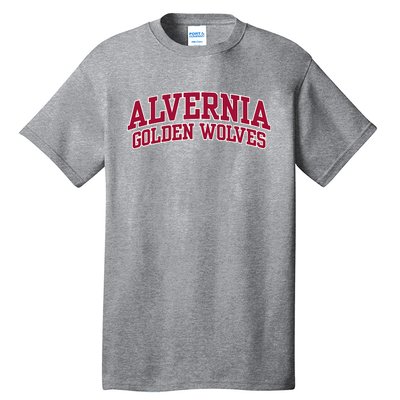 Alvernia University Golden Wolves Tall T-Shirt