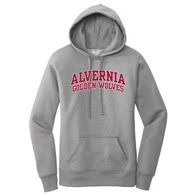 Alvernia University Golden Wolves Women's Pullover Hoodie