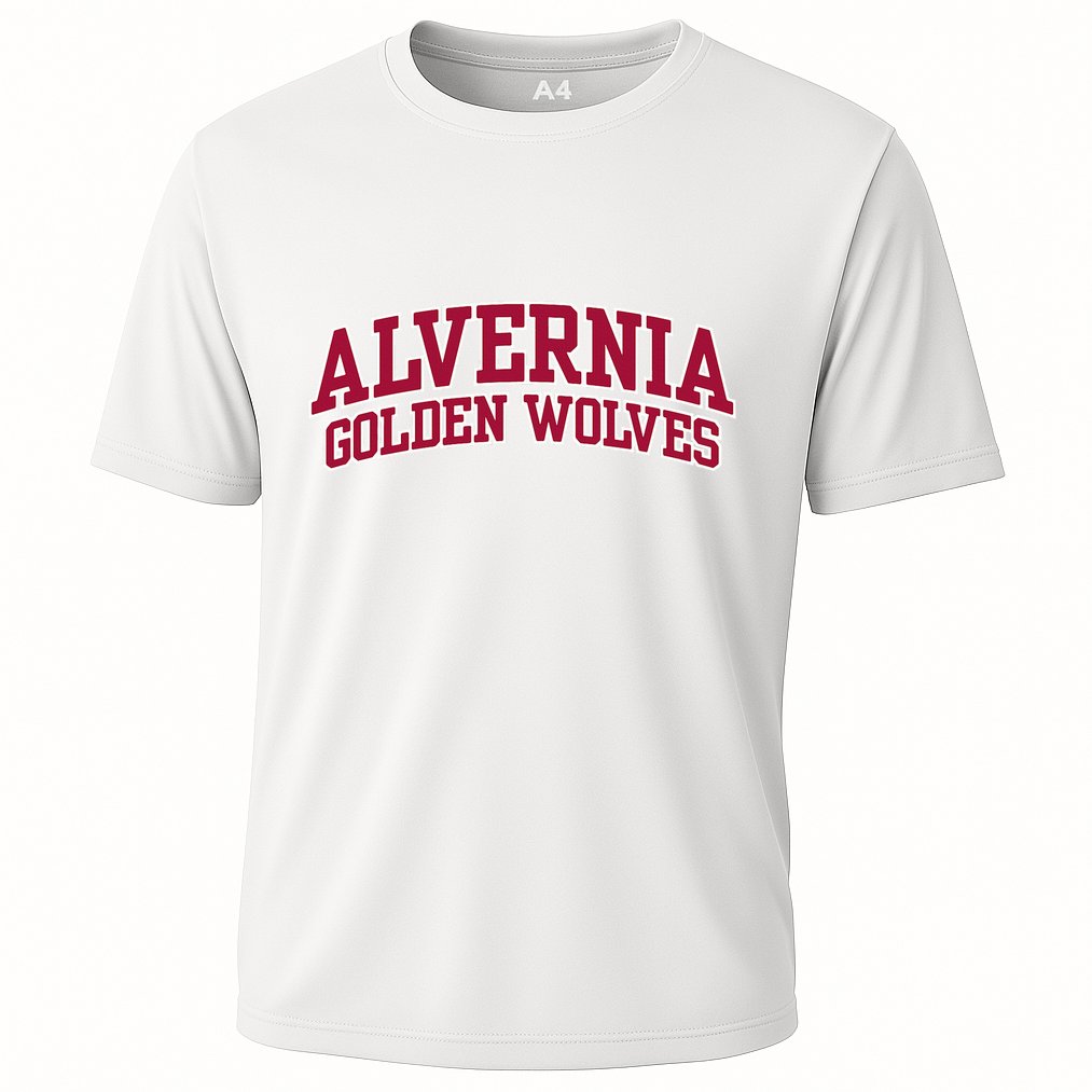 Alvernia University Golden Wolves Cooling Performance Crew T-Shirt