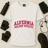 Alvernia University Golden Wolves Cooling Performance Crew T-Shirt