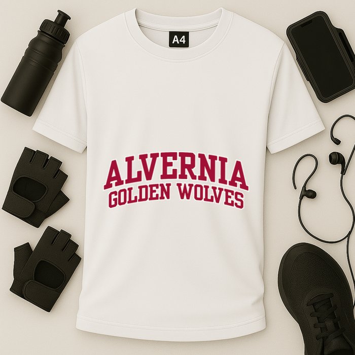 Alvernia University Golden Wolves Cooling Performance Crew T-Shirt