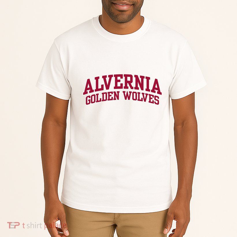 Alvernia University Golden Wolves Tall T-Shirt