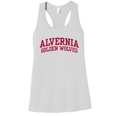 Alvernia University Golden Wolves Women's Racerback Tank