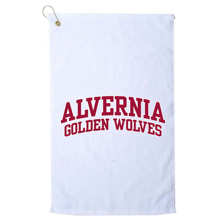 Alvernia University Golden Wolves Golf Towel