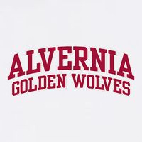Alvernia University Golden Wolves Cropped Pullover Crew