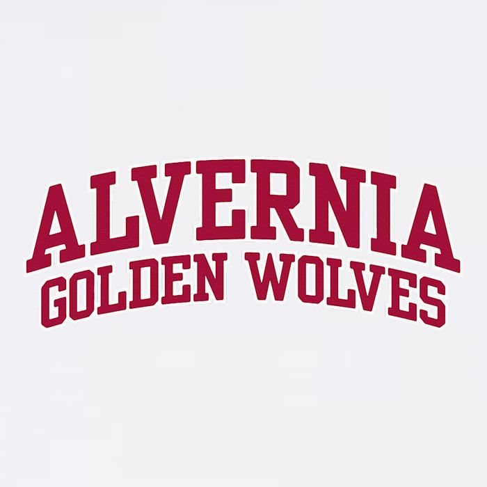 Alvernia University Golden Wolves Cropped Pullover Crew