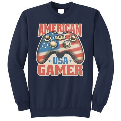 American USA Gamer Vintage Sweatshirt