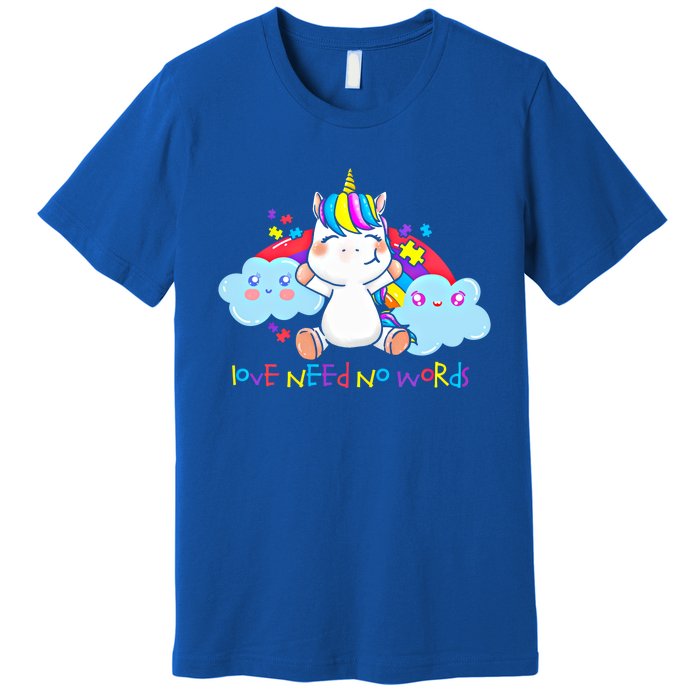 Autism Unicorn Gift Premium T-Shirt