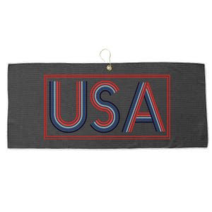 Americana Usa Great Gift Large Microfiber Waffle Golf Towel