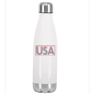 Americana Usa Great Gift Stainless Steel Insulated Water Bottle