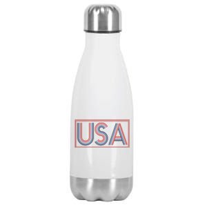 Americana Usa Great Gift Stainless Steel Insulated Water Bottle