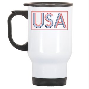 Americana Usa Great Gift Stainless Steel Travel Mug