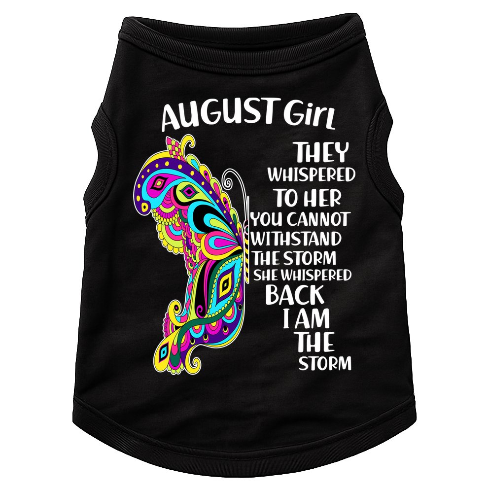 August Girl Paisley Butterfly Doggie Tank