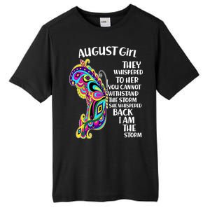 August Girl Paisley Butterfly Tall Fusion ChromaSoft Performance T-Shirt