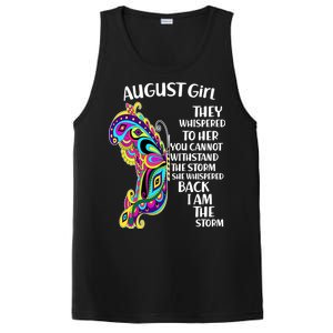 August Girl Paisley Butterfly PosiCharge Competitor Tank