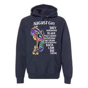 August Girl Paisley Butterfly Premium Hoodie