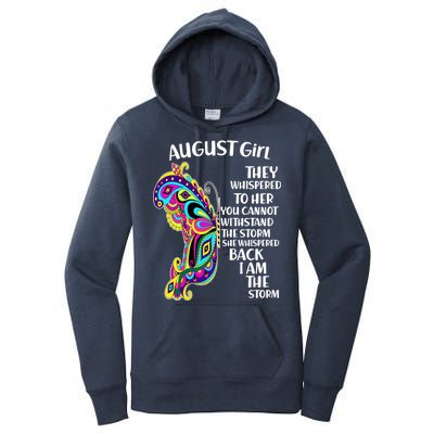 August Girl Paisley Butterfly Women's Pullover Hoodie