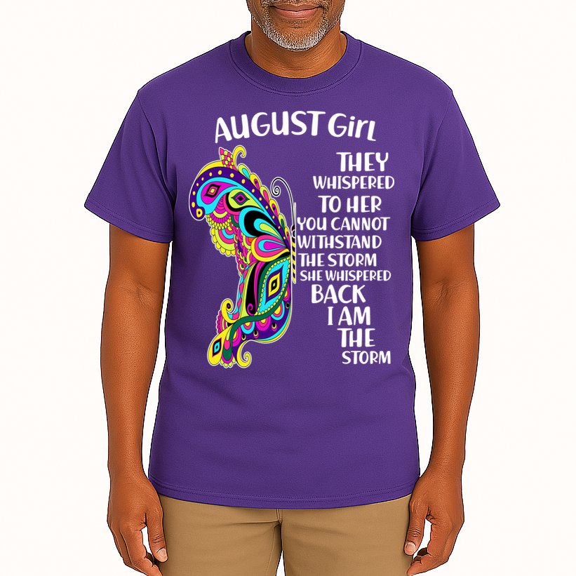 August Girl Paisley Butterfly Tall T-Shirt