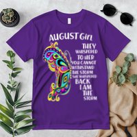August Girl Paisley Butterfly Premium T-Shirt