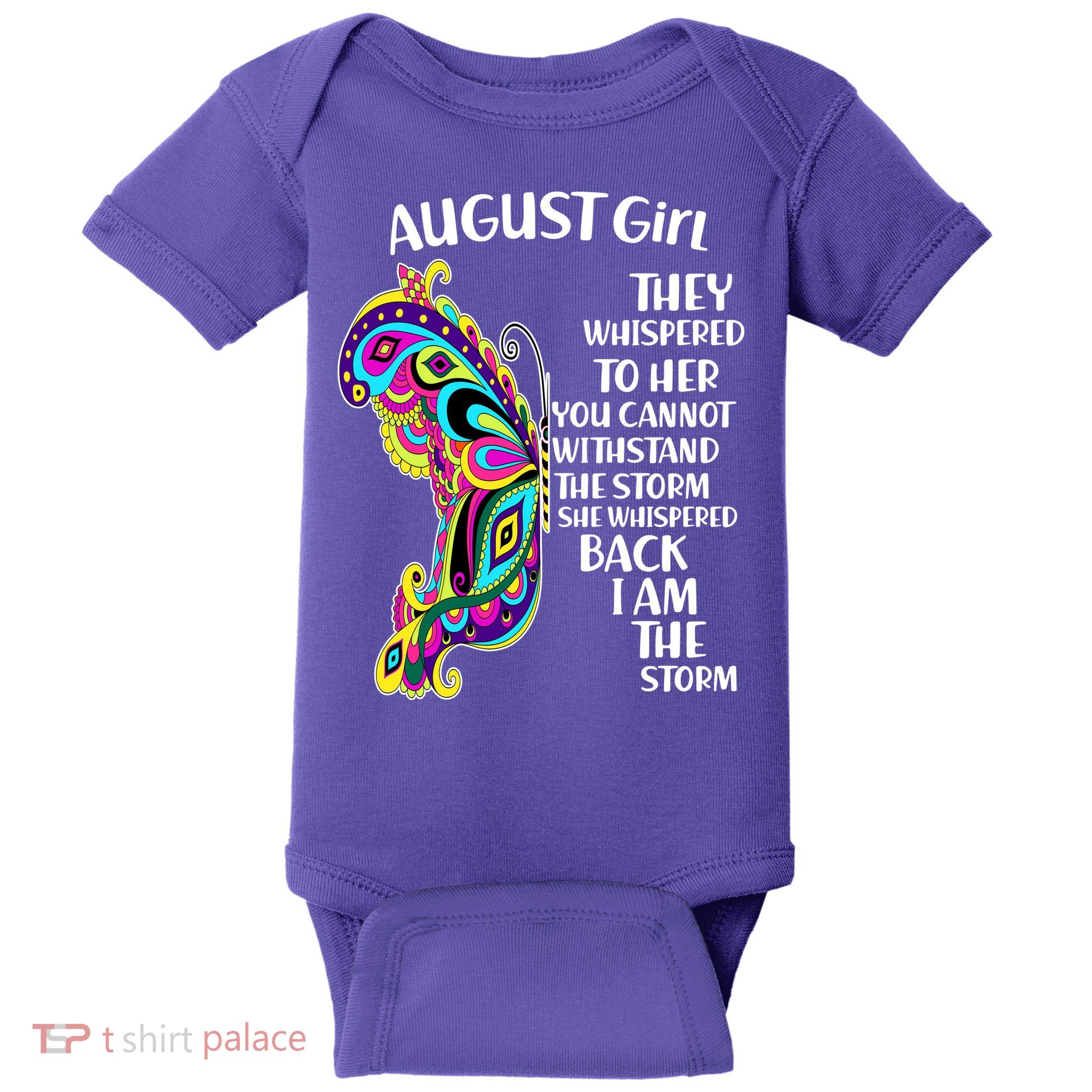 August Girl Paisley Butterfly Baby Bodysuit