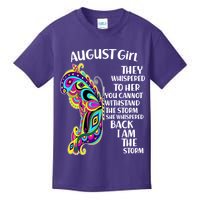 August Girl Paisley Butterfly Kids T-Shirt