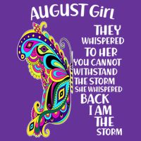 August Girl Paisley Butterfly Kids T-Shirt