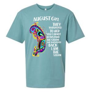 August Girl Paisley Butterfly Sueded Cloud Jersey T-Shirt