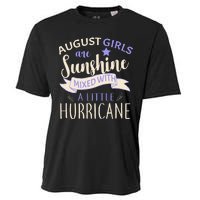 August Girls Are Sunshine Mixed With Hurricane Cooling Performance Crew T-Shirt