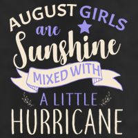 August Girls Are Sunshine Mixed With Hurricane Adult Drive Performance Visor