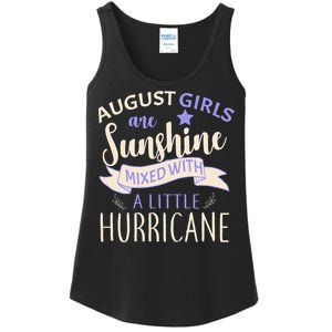 August Girls Are Sunshine Mixed With Hurricane Ladies Essential Tank