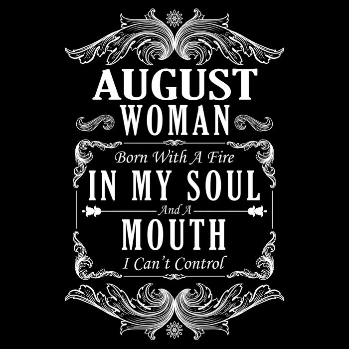 August Woman Funny Birthday Zip Tote Bag