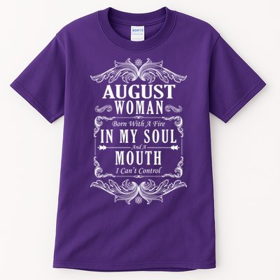 August Woman Funny Birthday Tall T-Shirt