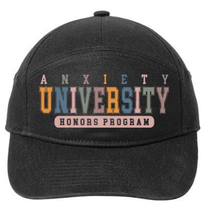 Anxiety University Honors Program 7-Panel Snapback Hat