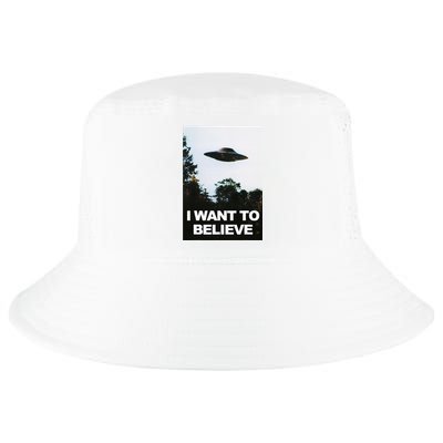 Alien Ufo Hunter I Want To Believe Cool Comfort Performance Bucket Hat