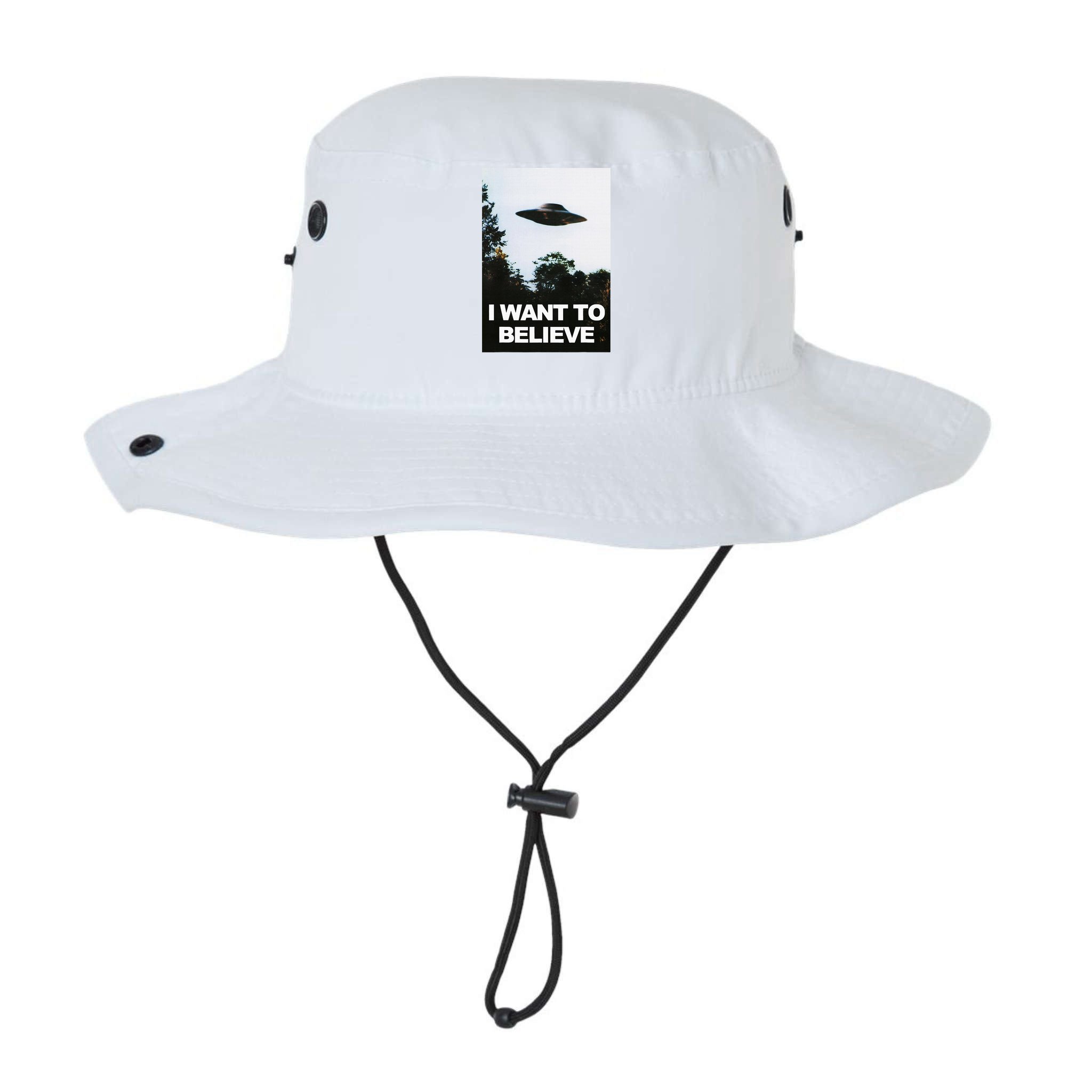Alien Ufo Hunter I Want To Believe Bucket Hat