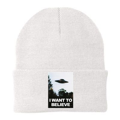 Alien Ufo Hunter I Want To Believe Knit Cap Winter Beanie