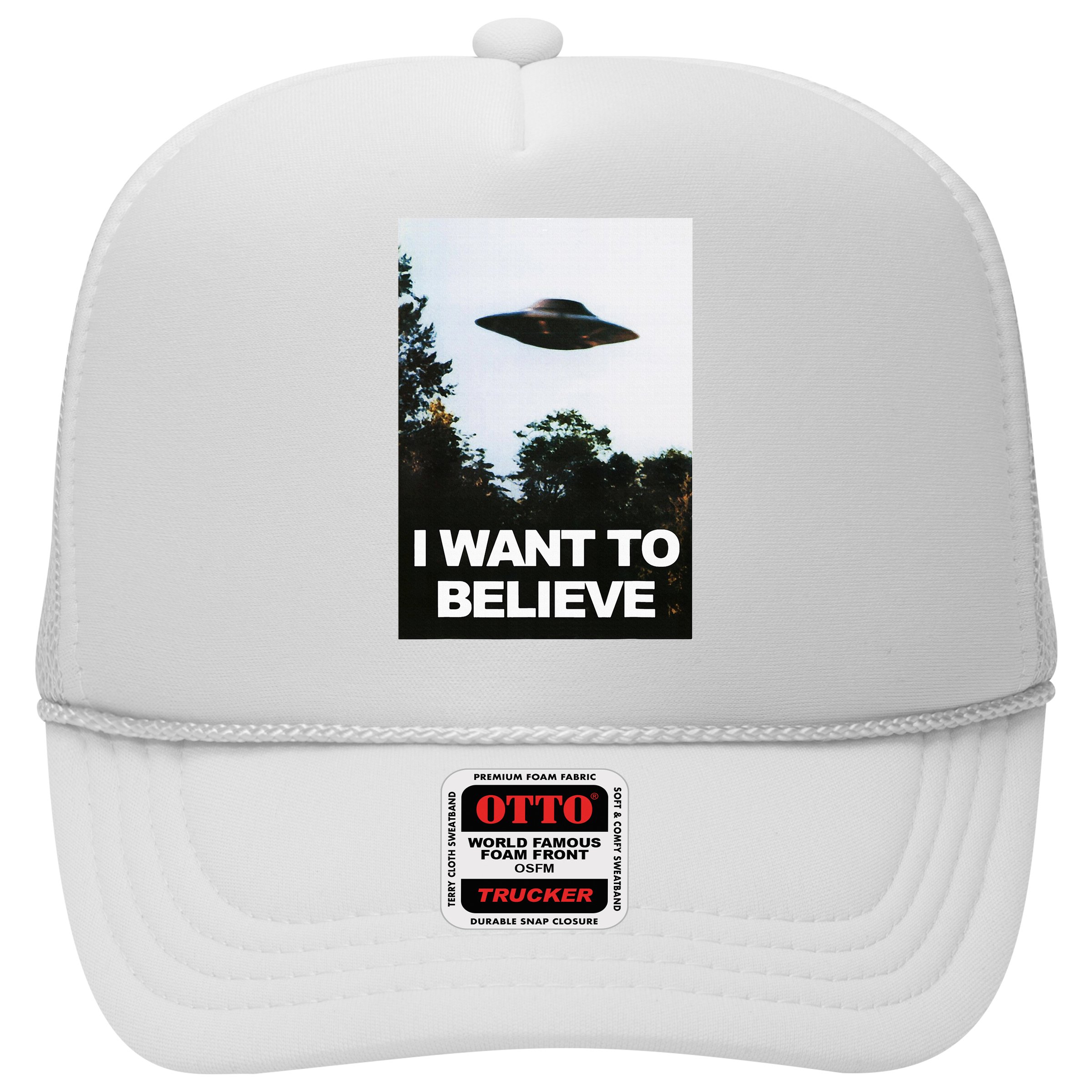 Alien Ufo Hunter I Want To Believe Hat
