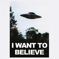 Alien Ufo Hunter I Want To Believe Women's V-Neck T-Shirt