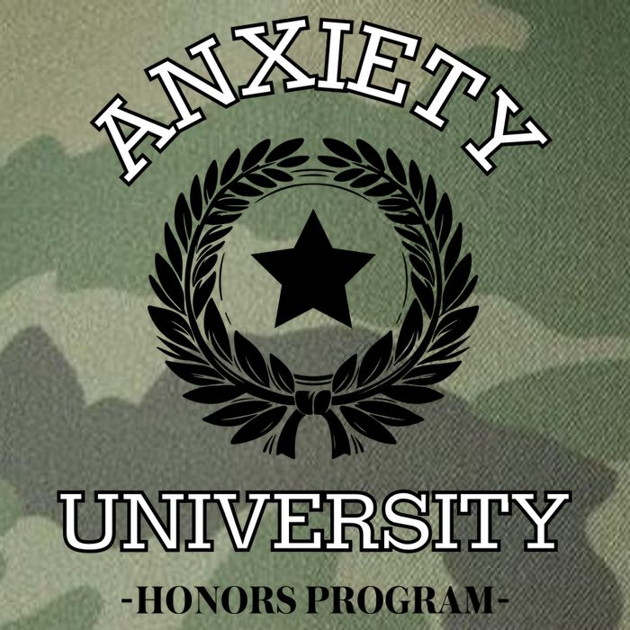 Anxiety University Honors Program Legacy Tie Dye Trucker Hat