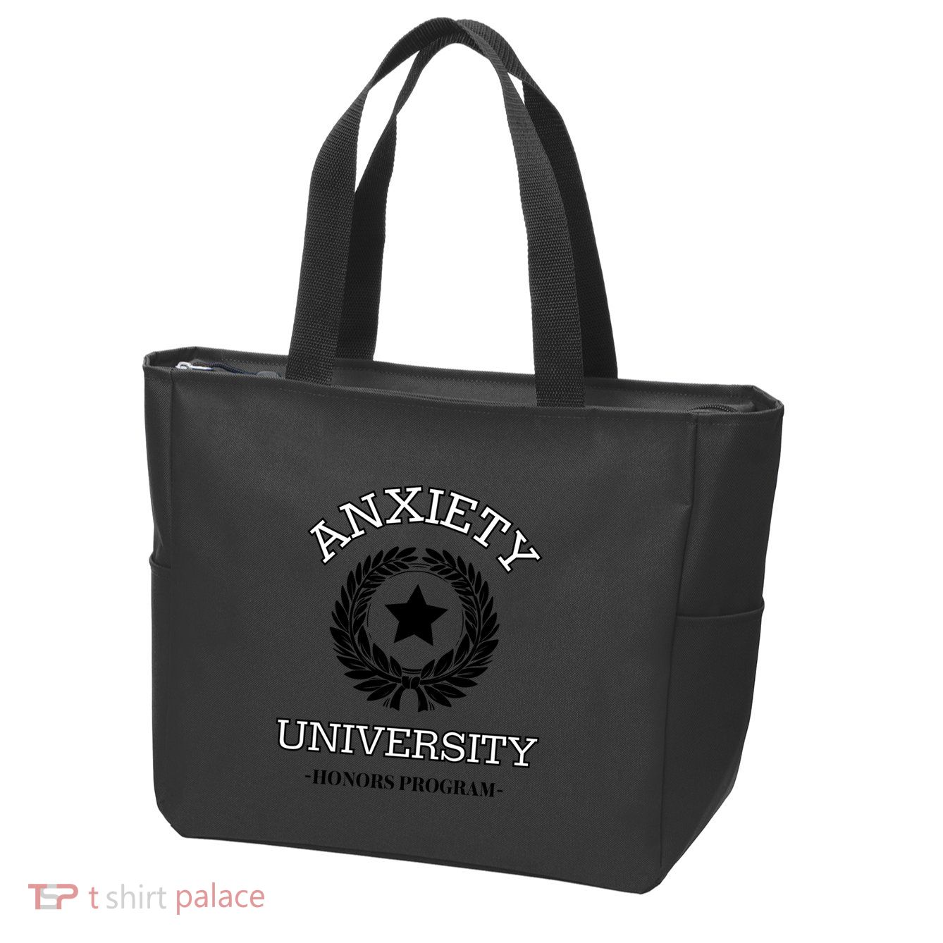 Anxiety University Honors Program Zip Tote Bag