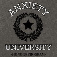 Anxiety University Honors Program Cotton Canvas Backpack