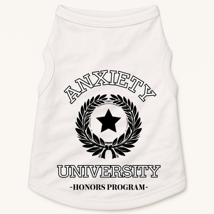 Anxiety University Honors Program Doggie Tank