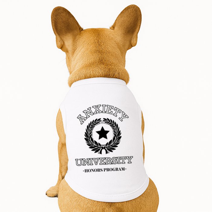 Anxiety University Honors Program Doggie Tank